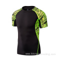 Wholesales Custom Short Sleeve Mens Sports Gym Shirt